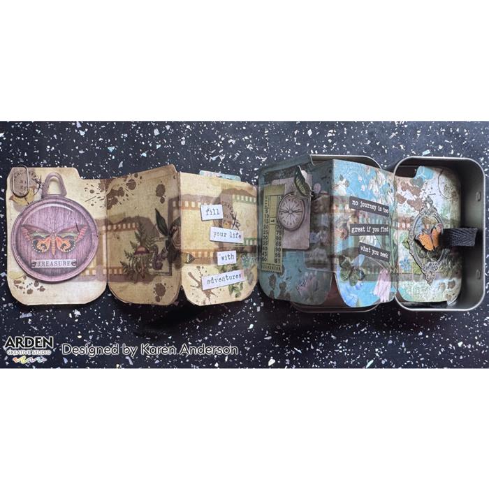 Arden Creative Studio Hidden Creek 6x8 Inch Rub-On Transfer Set