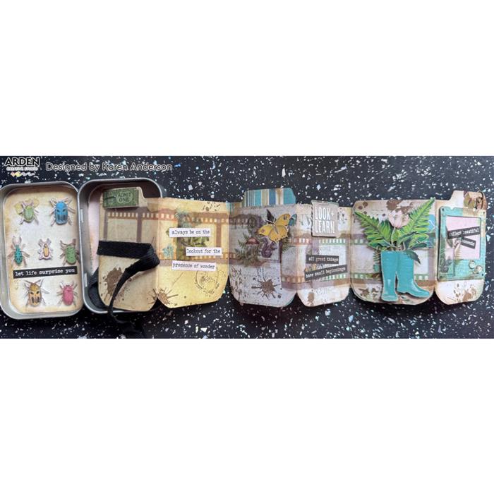 Arden Creative Studio Hidden Creek 6x8 Inch Rub-On Transfer Set