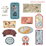 White Rabbit Alice in Wonderland Sticker Tin