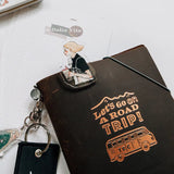 La Dolce Vita - Let's Walk Forward Happily, Together Acrylic Clip