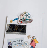 La Dolce Vita - Let's Walk Forward Happily, Together Acrylic Clip