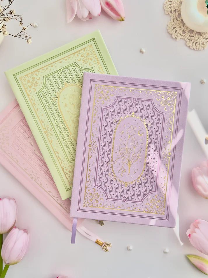 leelajournals Tulip Spell Book - Aurora A5 TRP Grid Notebook