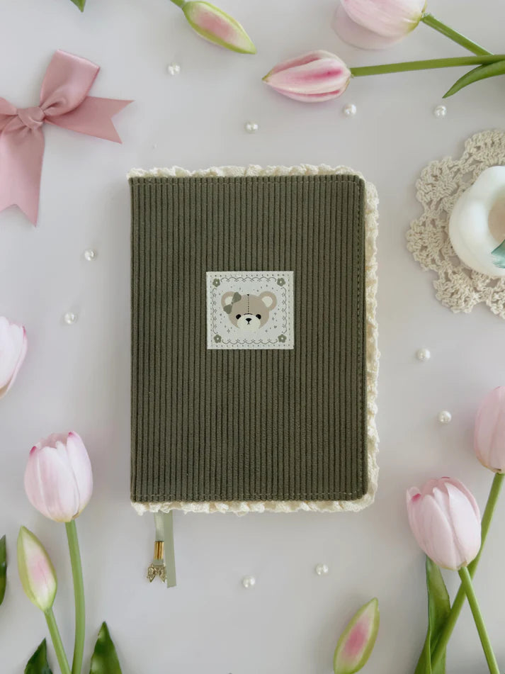 leelajournals Bear B6 TRP Notebook (Dotted, Grid)