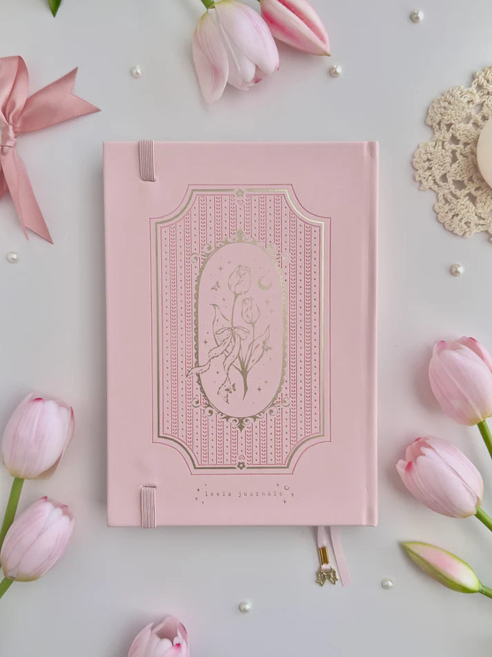 leelajournals Tulip Spell Book A5 Notebook - Aurora (Dotted, Lined)