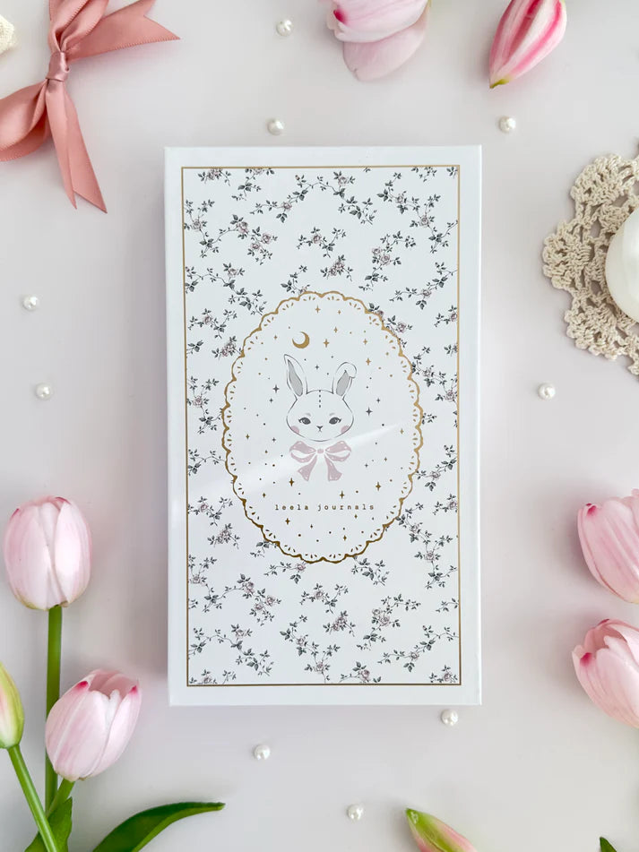 leelajournals Bunny TN Notebook (Dotted, Grid)