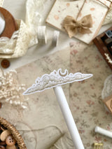 leelajournals Dreamy Clouds (Beige & Pink) Sticker Sheet - 2pc set