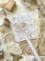 leelajournals Fall Aesthetic Sticker Sheet - 2pc set