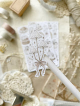 leelajournals Fall Aesthetic Sticker Sheet - 2pc set