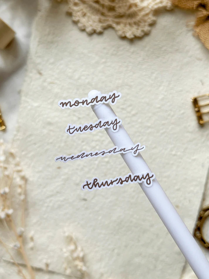 leelajournals Monthly &amp; Weekly Headers 2 Sticker Sheet - 3pc set

♡ 3pc sticker sheet set - 3 large


♡ pet matte (clear)

♡ dimensions estimated: L: 4x7 (in) | S: 4x3 (in)