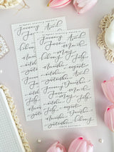 leelajournals Monthly &amp; Weekly Headers Sticker Sheet - 3pc set

♡ 3pc sticker sheet set - 3 large


♡ pet matte (clear)

♡ dimensions estimated: L: 4x7 (in) | S: 4x3 (in)