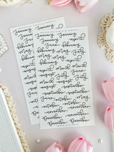 leelajournals Monthly &amp; Weekly Headers Sticker Sheet - 3pc set

♡ 3pc sticker sheet set - 3 large


♡ pet matte (clear)

♡ dimensions estimated: L: 4x7 (in) | S: 4x3 (in)