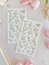 leelajournals Pink &amp; Peach Roses Sticker Sheet - 2 pc Set

♡2pc sticker sheet set - 2 large&nbsp;

♡ pet matte (clear)

♡ all sheet dimensions estimated: L: 4x7 (in) | S: 4x3 (in)