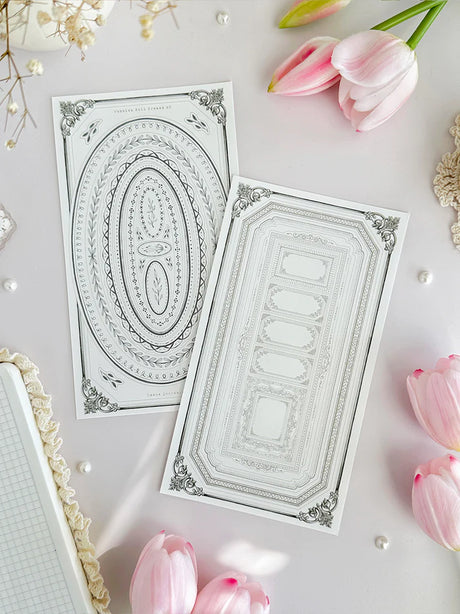 leelajournals Russian Doll Frames Sticker Sheet - 2 pc Set

♡2pc sticker sheet set - 2 large&nbsp;

♡ pet matte (clear)

♡ all sheet dimensions estimated: L: 4x7 (in) | S: 4x3 (in)