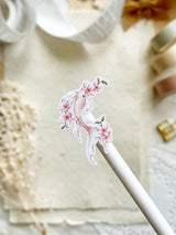 leelajournals Sakura &amp; Lanterns Sticker Sheet - 2 pc Set

♡2pc sticker sheet set - 2 large&nbsp;

♡ pet matte (clear)

♡ all sheet dimensions estimated: L: 4x7 (in) | S: 4x3 (in)