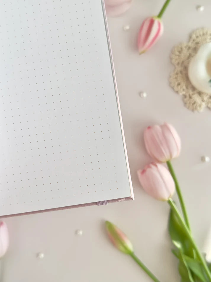 leelajournals Tulip Spell Book TN Notebook - Aurora (Dotted, Grid)
