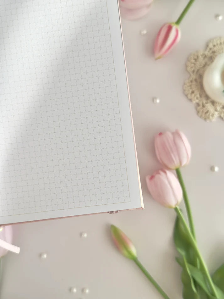 leelajournals Tulip Spell Book TN Notebook - Aurora (Dotted, Grid)