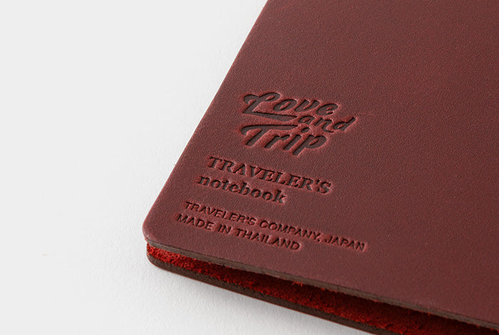 TRAVELER'S notebook LOVE AND TRIP Red (Regular Size) – Little