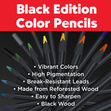 Faber-Castell Black Edition Colored Pencils - Box of 36