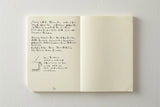 Midori MD Notebook Journal Codex 1 Day 1 Page A5 - Blank