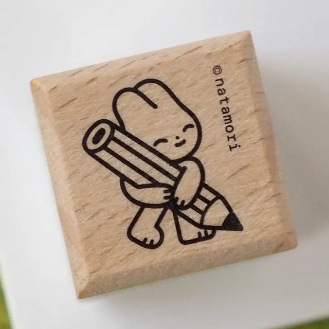 ✿ 2 × 2 cm
✿ Wood-mounted rubber stamp, screen-printed
✿ Beautiful for journaling, planners, letters, packaging, and creative projects ♡