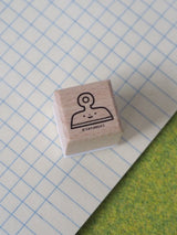 ✿ 2 × 2 cm
✿ Wood-mounted rubber stamp, screen-printed
✿ Beautiful for journaling, planners, letters, packaging, and creative projects ♡