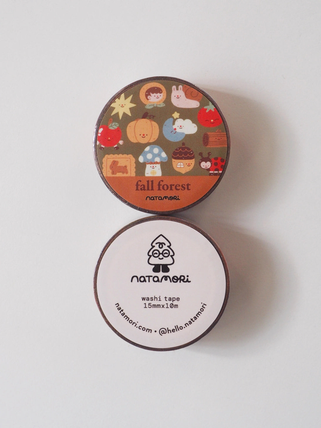 Fall Forest Washi Tape by natamori

✿ 15mm x 10m
✿ matte
✿ great to use in your bullet journal, planner, letters, etc ♡