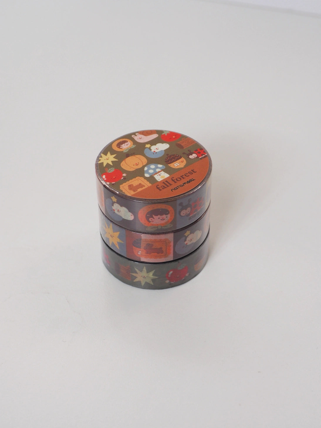 Fall Forest Washi Tape by natamori

✿ 15mm x 10m
✿ matte
✿ great to use in your bullet journal, planner, letters, etc ♡
