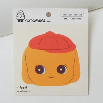 Fueki Vinyl Sticker by natamori

✿ approx. 4.5 × 6.5 cm
✿ on a 3" × 3.5" sheet, easy to peel and stick
✿ matte vinyl sticker
✿ water- and scratch-resistant


🚫 not dishwasher safe