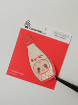 Kewpie Mayo Vinyl Sticker by natamori

✿ approx. 7.5 × 3.5 cm
✿ on a 3" × 3.5" sheet, easy to peel and stick
✿ matte vinyl sticker
✿ water- and scratch-resistant
