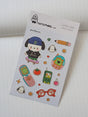 ✿ 3.5x6" / 8.89x12.7 cm
✿ matte vinyl sticker sheet
✿ water and scratch resistant
✿ includes a small art print on the reverse side, for cutting out ✨