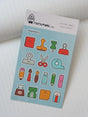 ✿ 3.5x5" / 8.89x12.7 cm
✿ glossy pvc sticker sheet
✿ water and scratch resistant