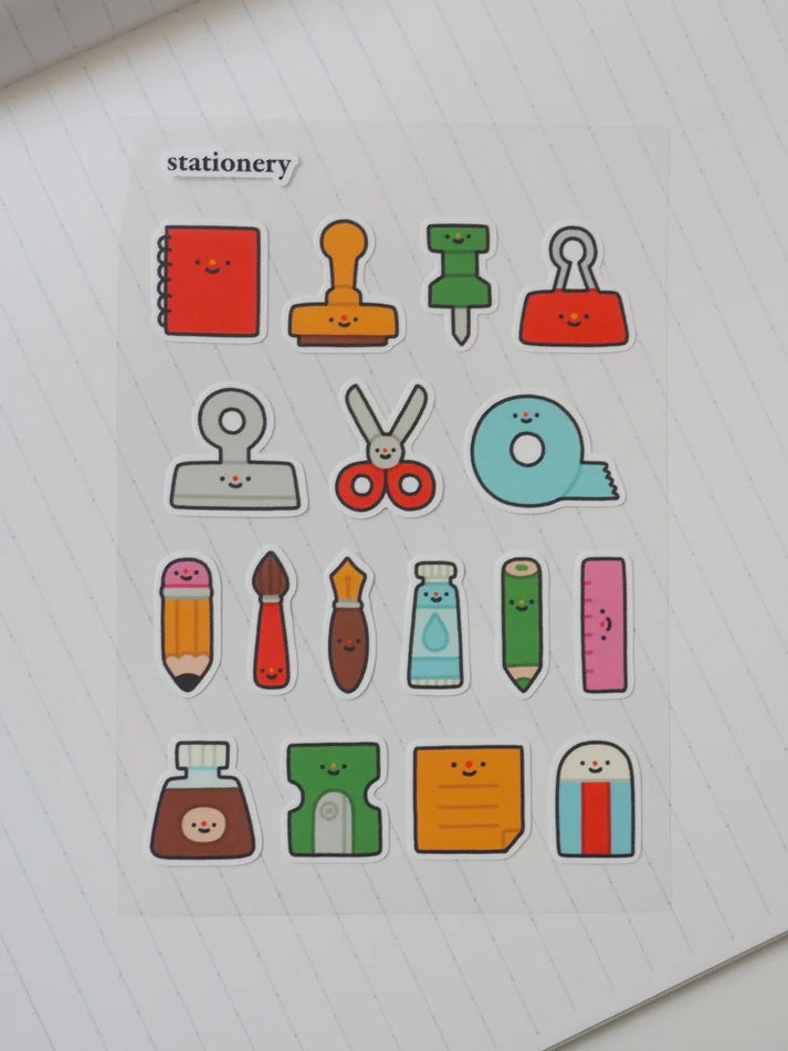✿ 3.5x5" / 8.89x12.7 cm
✿ glossy pvc sticker sheet
✿ water and scratch resistant