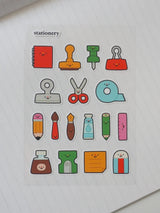 ✿ 3.5x5" / 8.89x12.7 cm
✿ glossy pvc sticker sheet
✿ water and scratch resistant