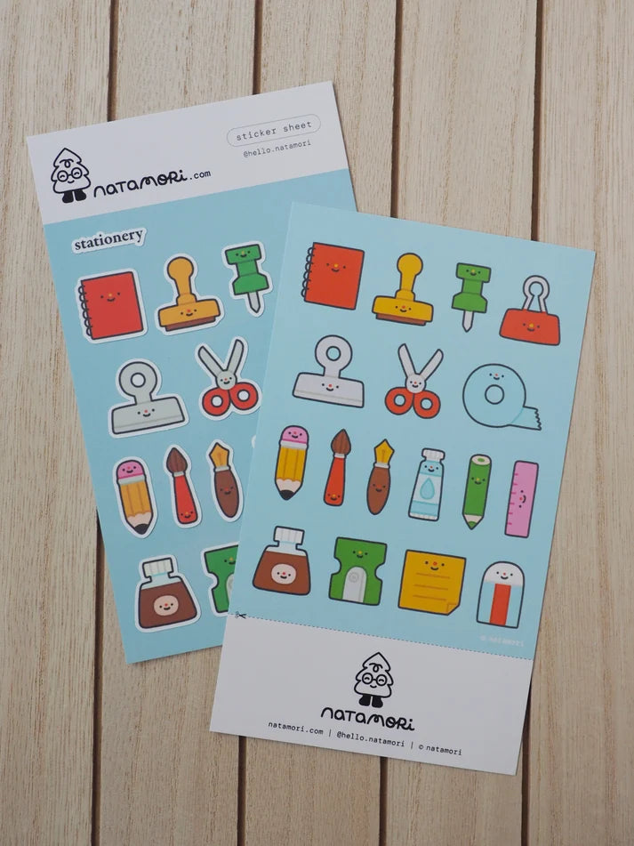 ✿ 3.5x5" / 8.89x12.7 cm
✿ glossy pvc sticker sheet
✿ water and scratch resistant