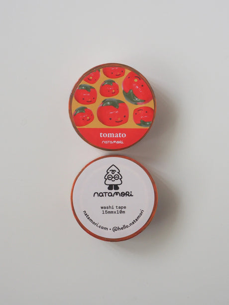 Tomato Washi Tape by natamori

✿ 15mm x 10m
✿ matte
✿ great to use in your bullet journal, planner, letters, etc ♡