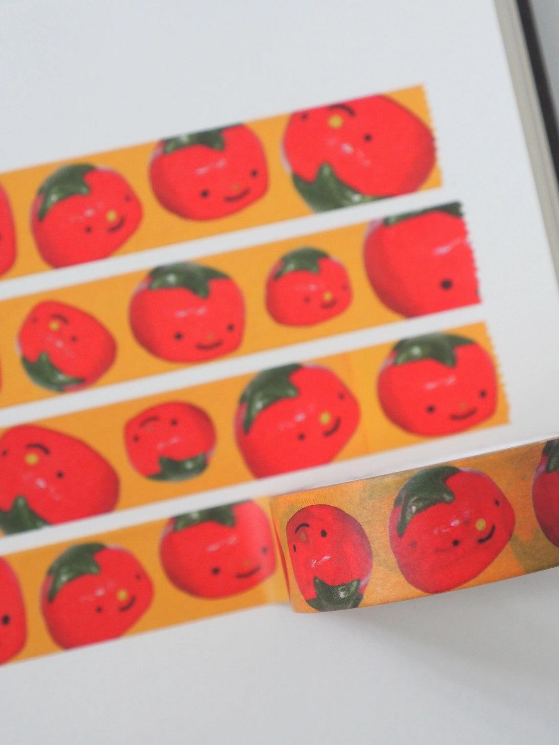 Tomato Washi Tape by natamori

✿ 15mm x 10m
✿ matte
✿ great to use in your bullet journal, planner, letters, etc ♡
