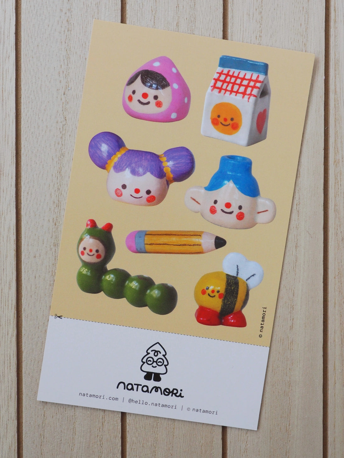 Blushy Sticker Sheet by natamori