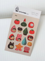 Clay Sticker Sheet by natamori