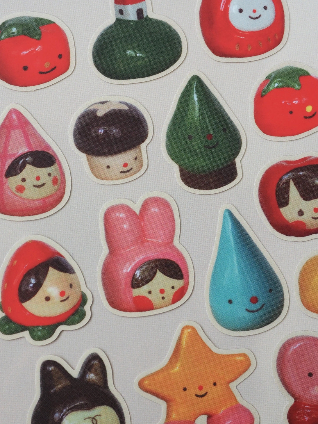 Clay Sticker Sheet by natamori