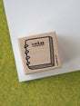 Notebook Stamp by natamori