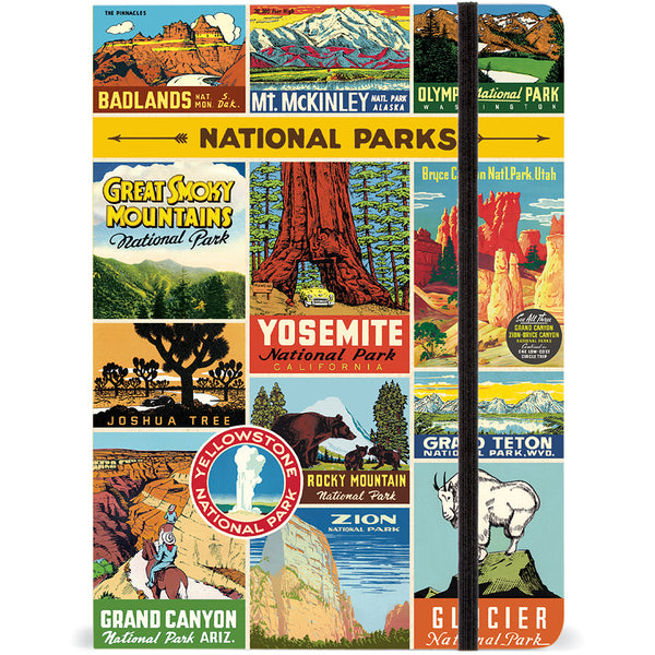 National Parks Large Notebook Cavallini & Co.