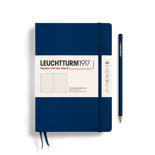 Leuchtturm1917 A5 Navy Hardcover Notebook