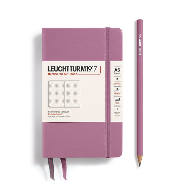 Leuchtturm1917 Pocket (A6) Dusty Rose Hardcover Notebook