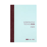 Hobonichi 2026 Japanese Original Avec Books [A6/Jan Start/Mon Start/6-Month x 2]