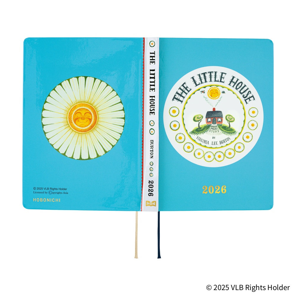 Hobonichi HON 2026 Virginia Lee Burton: The Little House [ENG/A6/Jan Start] HON