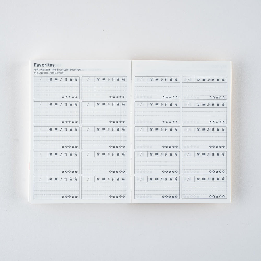 Hobonichi 2026 Simplified Chinese Original Book [A6/Jan Start/Mon Start]