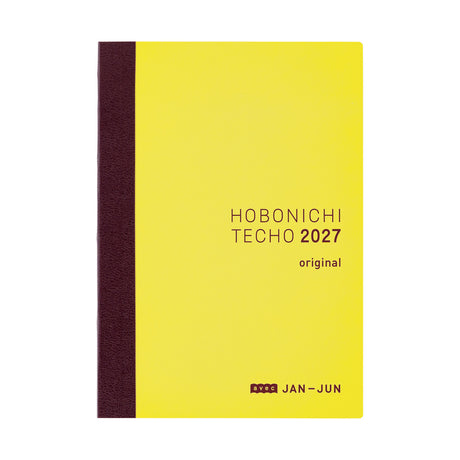 Hobonichi Techo 2027 Japanese Original Avec Books - A6
