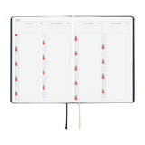 Hobonichi Techo HON A6 - Slash (Navy)
