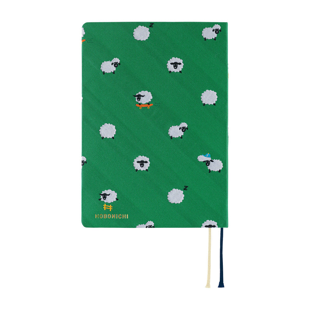 Hobonichi Techo HON A6 - Bow & Tie: Sheep Sheep Sheep