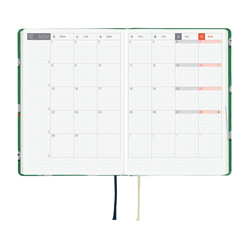 Hobonichi Techo HON A6 - Bow & Tie: Sheep Sheep Sheep